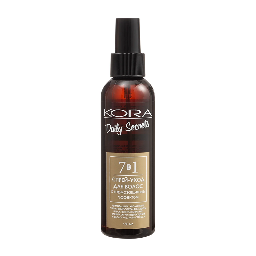 KORA Спрей-уход для волос 7 в 1 с термозащитным эффектом / KORA 150 мл