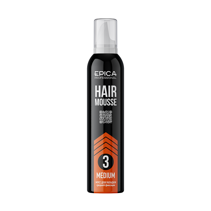 EPICA PROFESSIONAL Мусс для укладки волос средней фиксации / Medium 250 мл мусс для волос ollin professional style mousse medium hold 250 мл