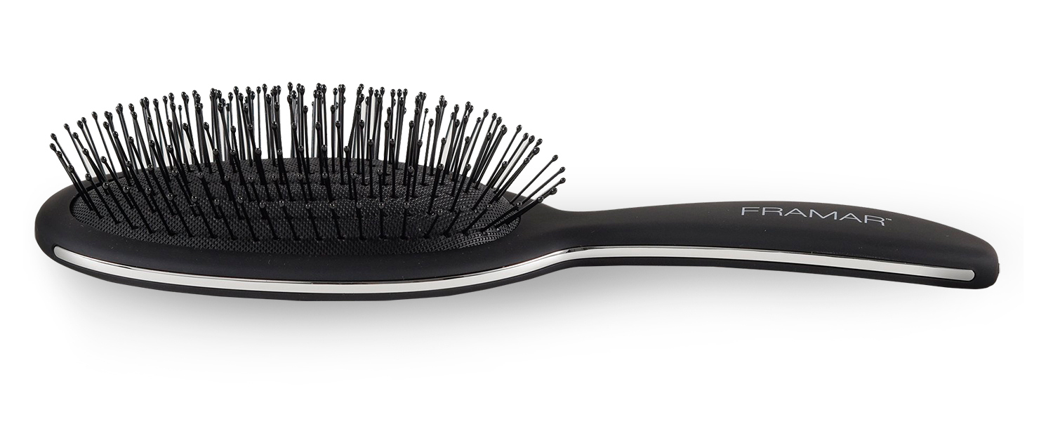 FRAMAR Щетка распутывающая для волос Снова в черном / Detangle Brush Black To The Future 1 шт, фото 3