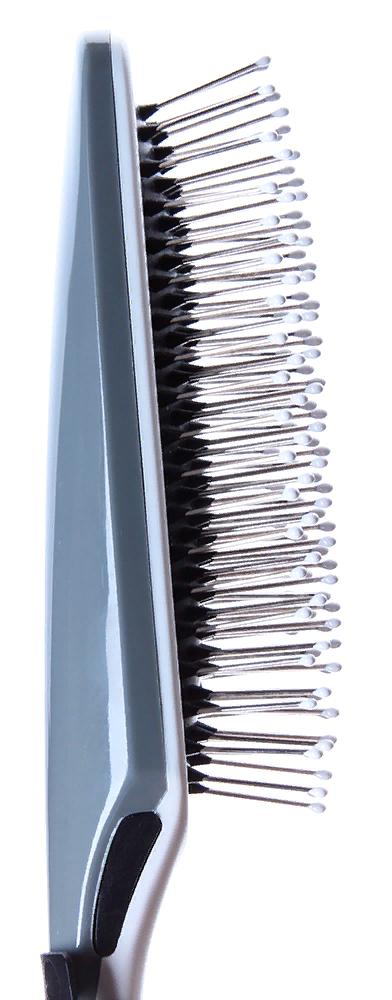 HAIRWAY Щетка Glaze массажная на пластмассовой основе, металлические штифты, 7 рядов, фото 2