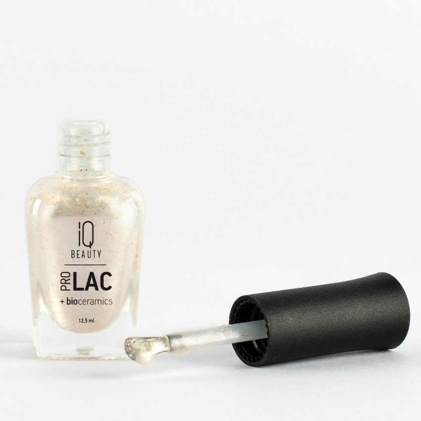 IQ BEAUTY 107 лак для ногтей укрепляющий с биокерамикой / Nail Polish PROLAC+bioceramics 12,5 мл, фото 2
