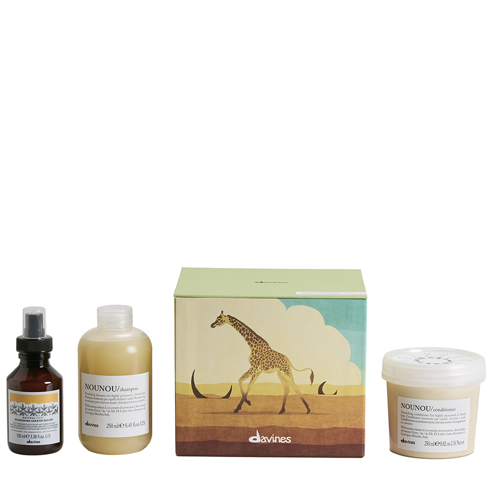 DAVINES SPA Набор для питания поврежденных волос Radiant Savanna Nounou 10125₽