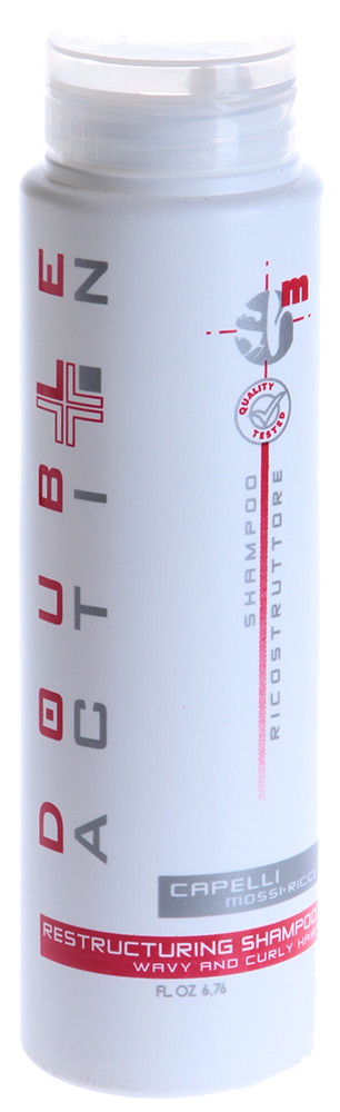 HAIR COMPANY Шампунь восстанавливающий для кудрявых волос / Shampoo Capelli Mossi-Ricci DOUBLE ACTION 200 мл, фото 1