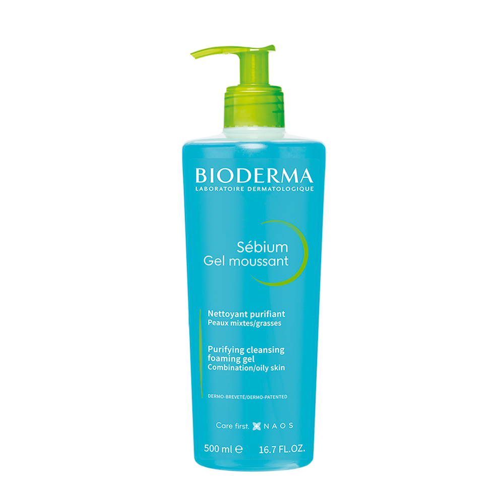 BIODERMA Гель для лица очищающий себиум 500 мл, фото 1