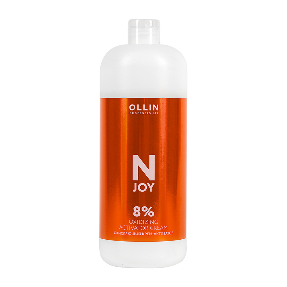 OLLIN PROFESSIONAL Крем-активатор окисляющий 8% / N-JOY 1000 мл окисляющий крем активатор 8% ollin n joy 396666 1000 мл