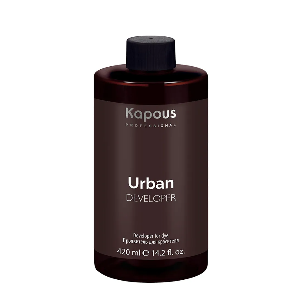 KAPOUS Проявитель для красителя / Urban 420 мл проявитель крем масло для краски chromatics 30vol 9%