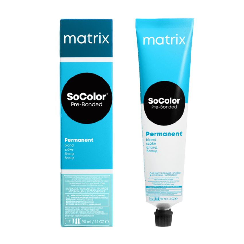 MATRIX UL-V+ краска для волос, перламутровый+ / Socolor Beauty Ultra Blonde 90 мл, фото 4
