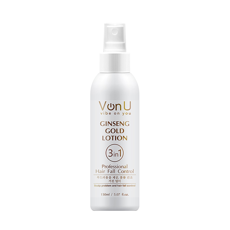 VON-U Лосьон для роста волос с экстрактом золотого женьшеня / Ginseng Gold Lotion 150 мл
