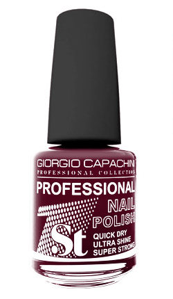 

GIORGIO CAPACHINI 44 лак для ногтей, чувственное бордо / 1-st Professional 16 мл, Красные
