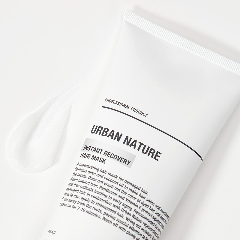 URBAN NATURE Маска для волос Мгновенное восстановление / INSTANT RECOVERY HAIR MASK 200 мл, фото 4