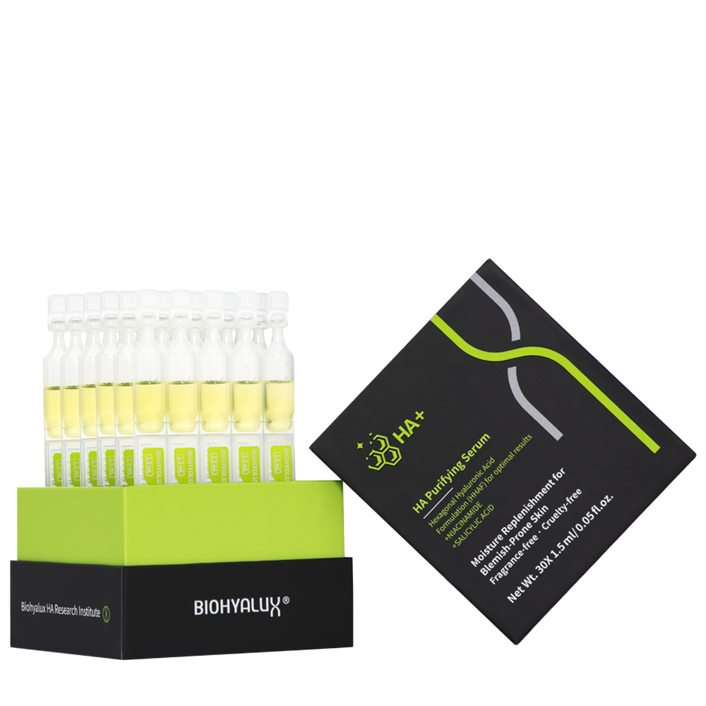 BIOHYALUX Сыворотка матирующая для проблемной и жирной кожи / На Purifying Serum 30*1,5 мл, фото 1