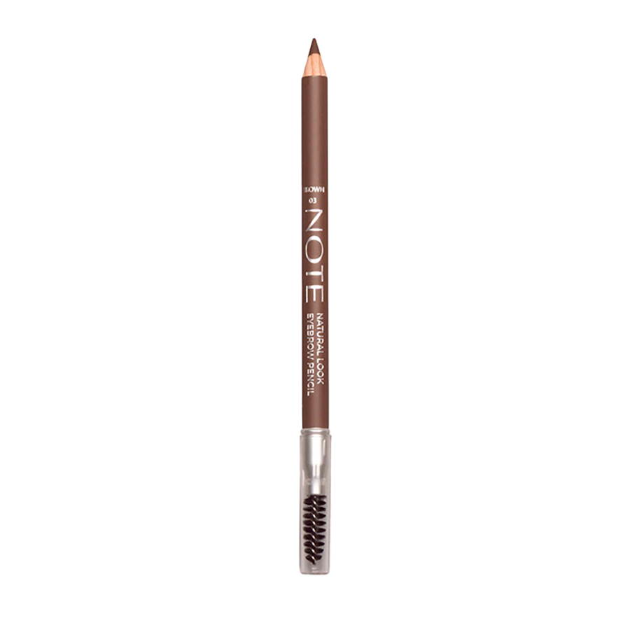 NOTE Карандаш для бровей Открытый взгляд 03 / NATURAL LOOK EYEBROW PENCIL 1,1 гр, фото 2