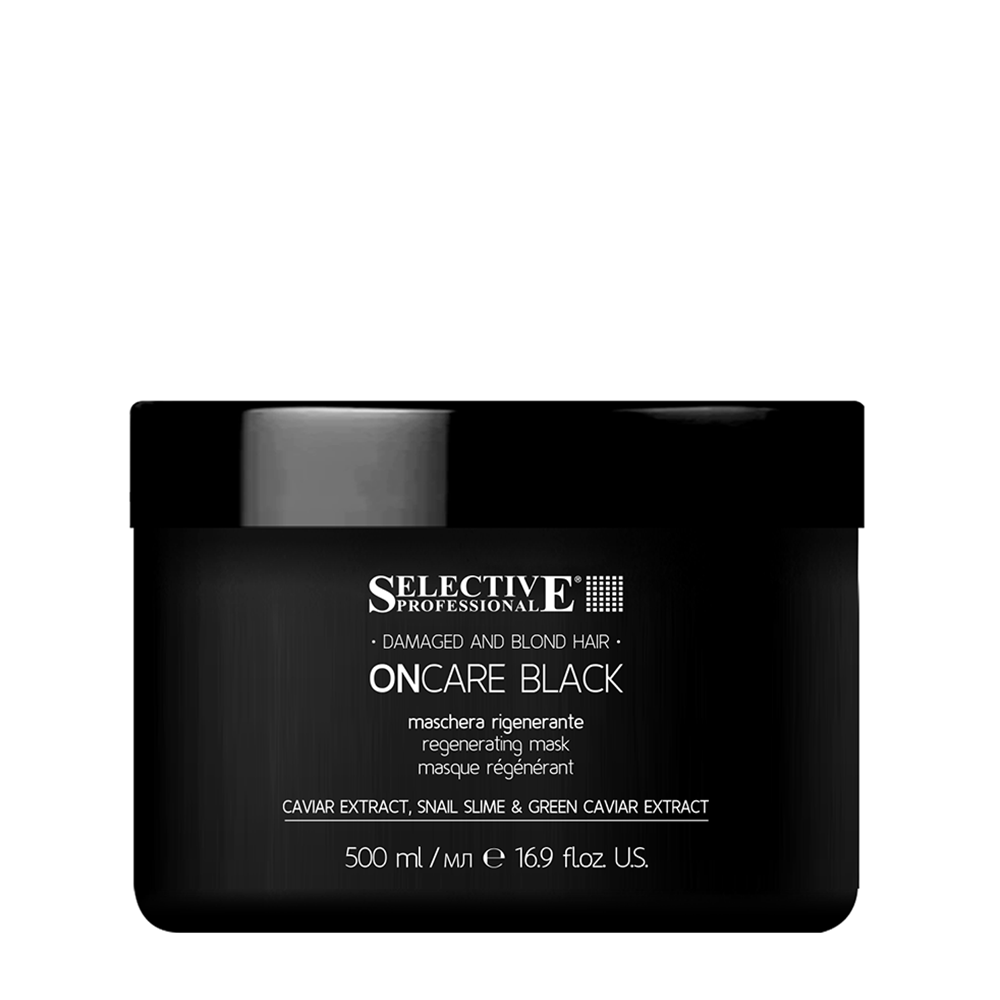 

SELECTIVE PROFESSIONAL Маска интенсивная регенерирующая / BLACK ONCARE BLACK 500 мл