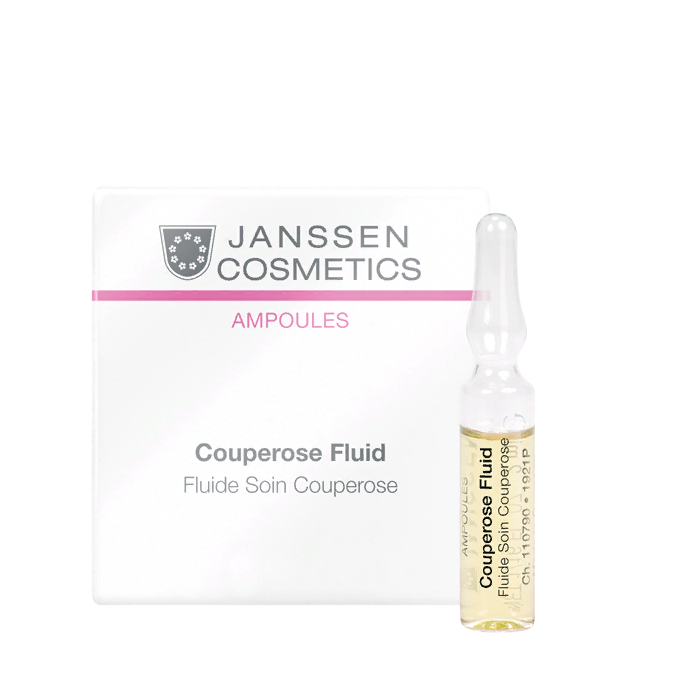 JANSSEN COSMETICS Концентрат сосудоукрепляющий для кожи с куперозом / AMPOULES 1*2 мл навсегда осталась твоей