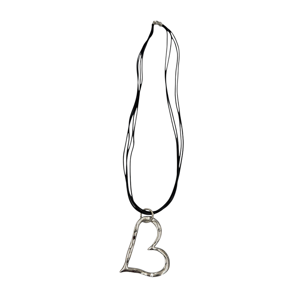 IWOU PROFESSIONAL Подвеска Сердце глянцевое серебро, фото 1