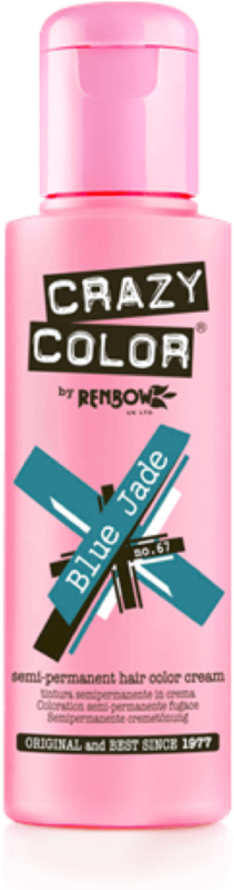 CRAZY COLOR Краска для волос, нефрит / Crazy Color Blue Jade 100 мл, фото 2