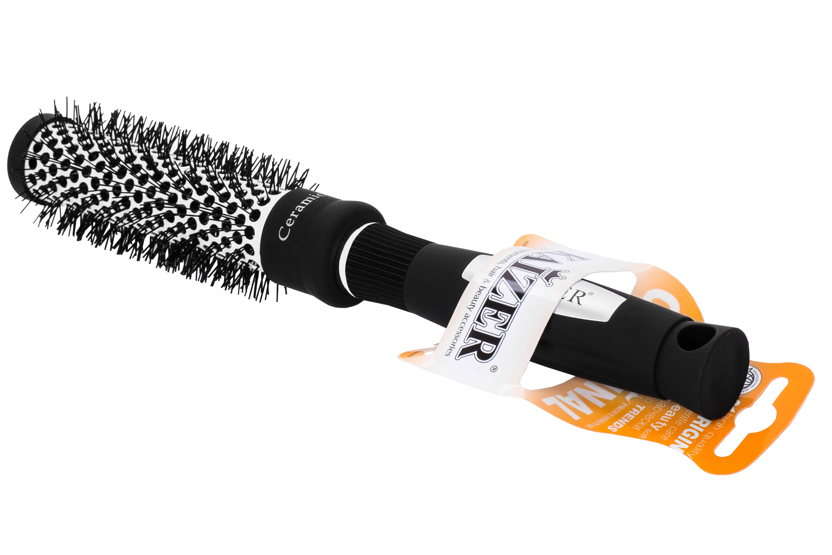 KAIZER Расческа термическая, профессиональная, круглая, диаметр 28 мм, фото 4