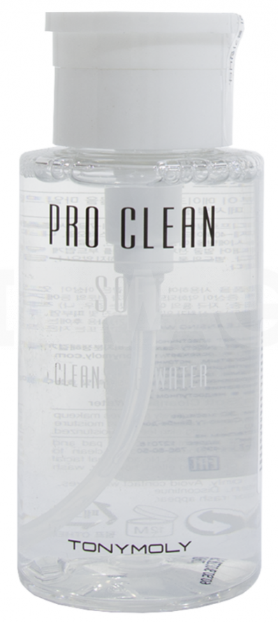 TONY MOLY Вода мягкая очищающая / PRO CLEAN SOFT CLEANSING WATER 200 мл