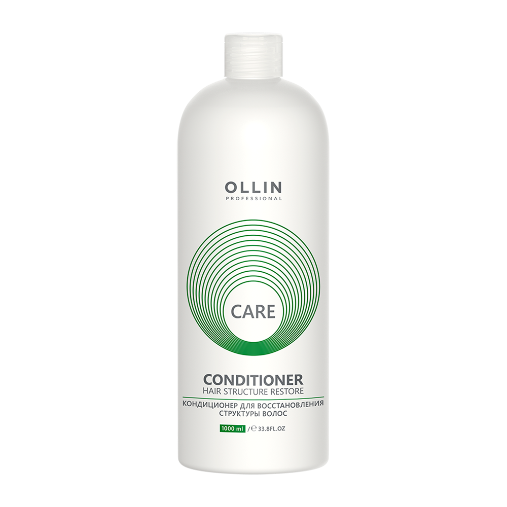 OLLIN PROFESSIONAL Кондиционер для восстановления структуры волос / Restore Conditioner 1000 мл halak professional кондиционер органический гиалуроновый pure organic hyaluronic conditioner 100