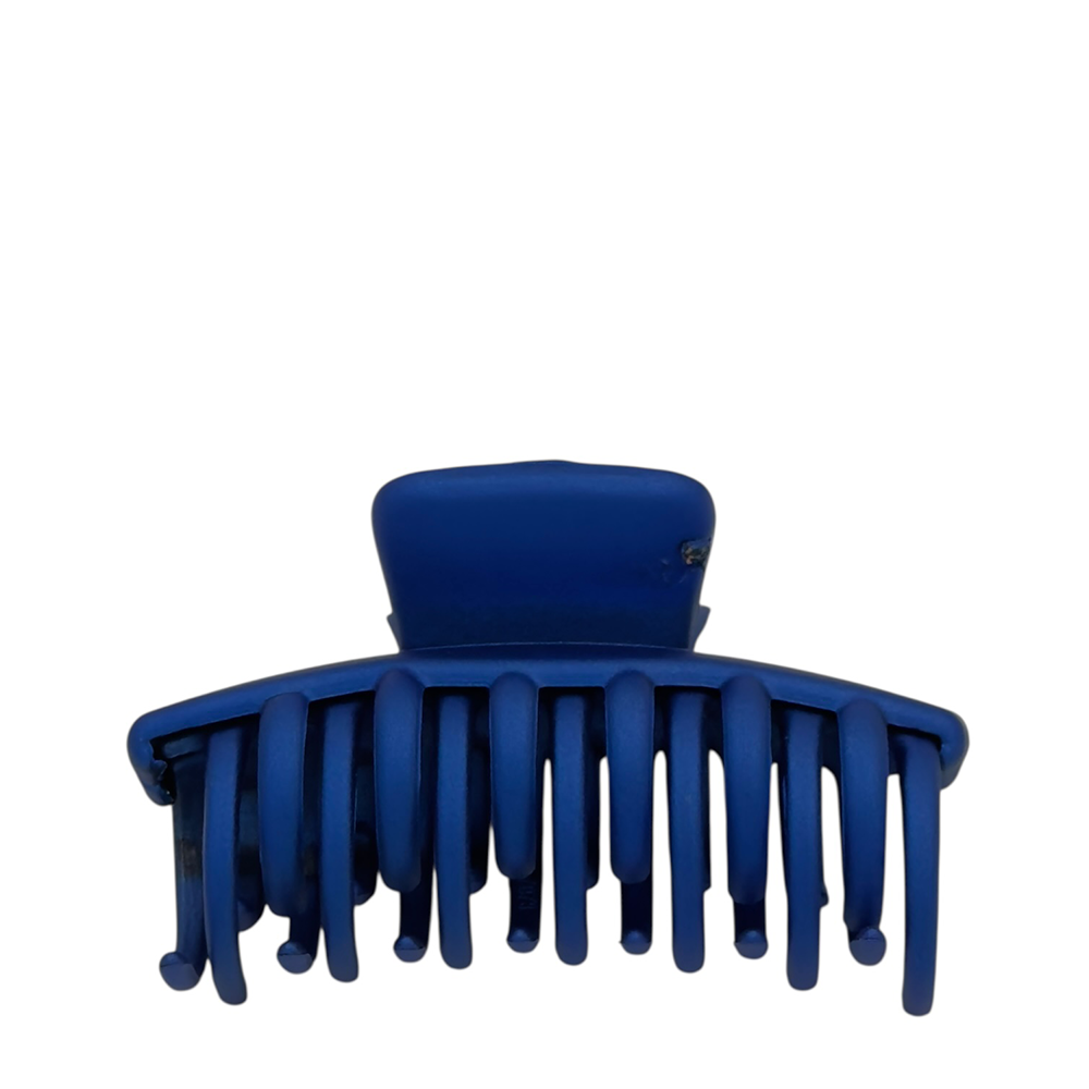 IWOU PROFESSIONAL Краб для волос двухрядный Акула синий 8,5см, фото 1