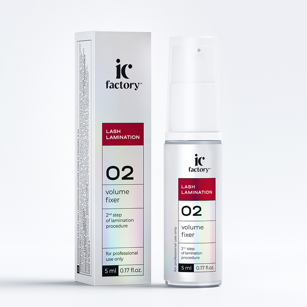 INNOVATOR COSMETICS Состав #2 для ламинирования ресниц / VOLUME FIXER IC FACTORY 5 мл, фото 2