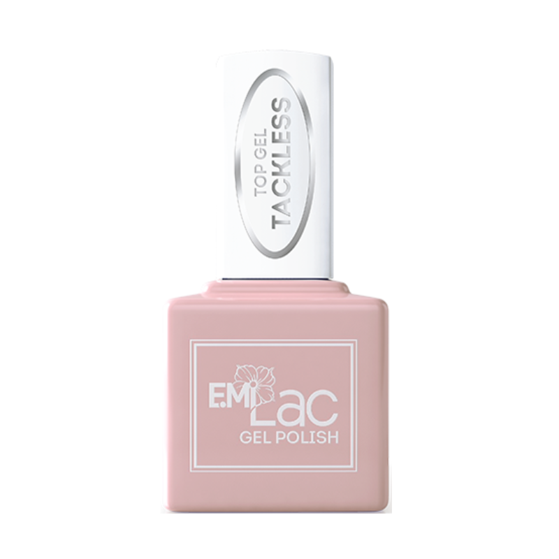 

E.MI Покрытие верхнее для гель-лака, без липкого слоя / E.MiLac Top gel Tackless 15 мл