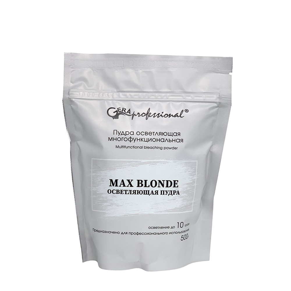 GERA Professional Пудра осветляющая многофункциональная / Max Blonde 500 гр, фото 1