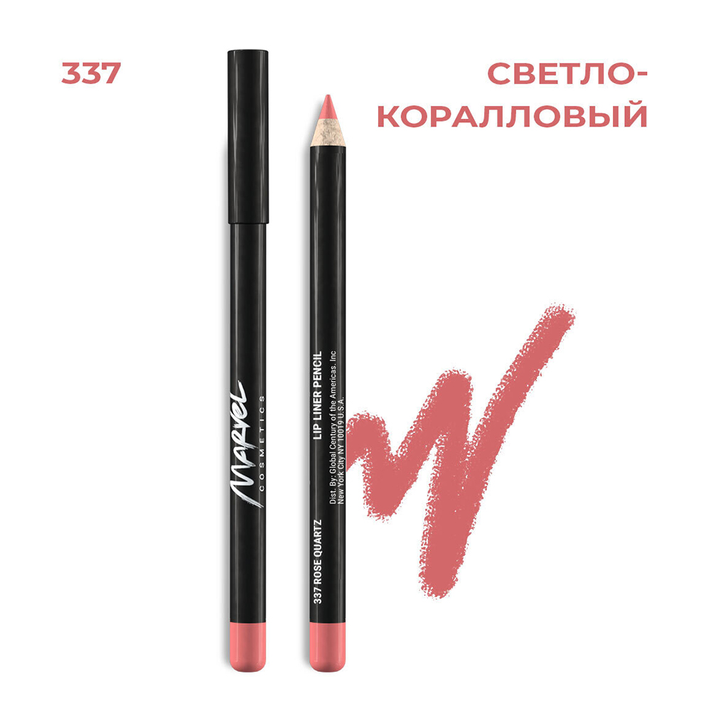 MARVEL COSMETICS Карандаш для губ 337 / Marvel rose quartz 4,18 гр, фото 4