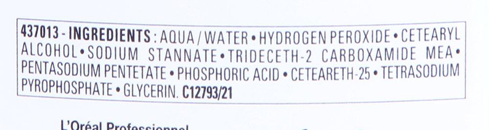 L'OREAL PROFESSIONNEL Оксидент-крем 9% (30vol) / OXYDANTS 1000 мл, фото 2