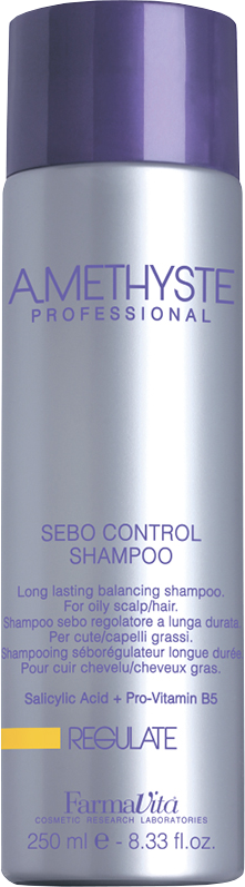 FARMAVITA Шампунь для жирной кожи головы / Amethyste regulate sebo controll shampoo 250 мл 56001 - фото 1