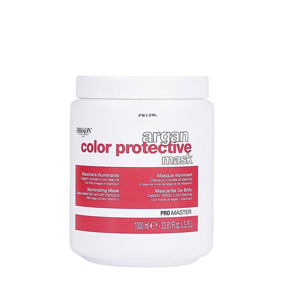 DIKSON Маска для окрашенных волос с аргановым маслом и витамином Е / Promaster. Argan Color Protective Mask 1000 мл