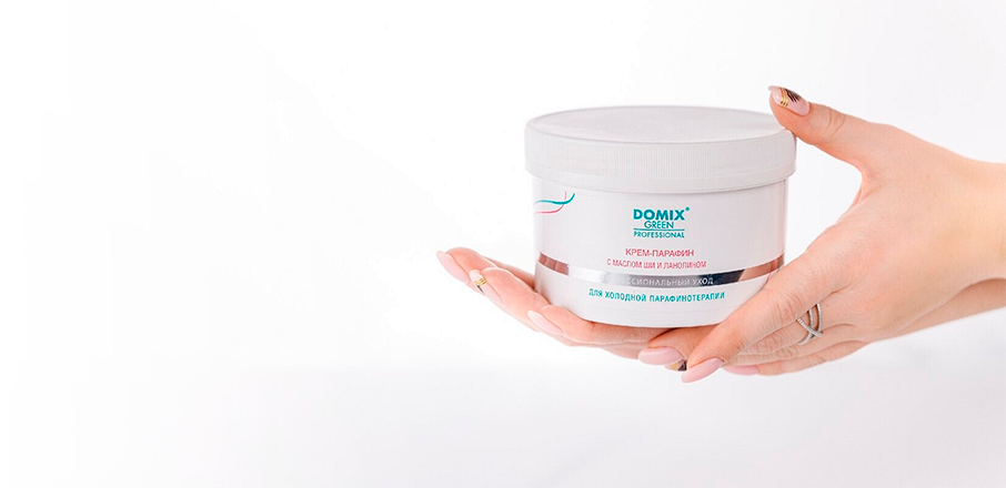 DOMIX Крем-парафин с маслом ши и ланолином / DGP 500 мл