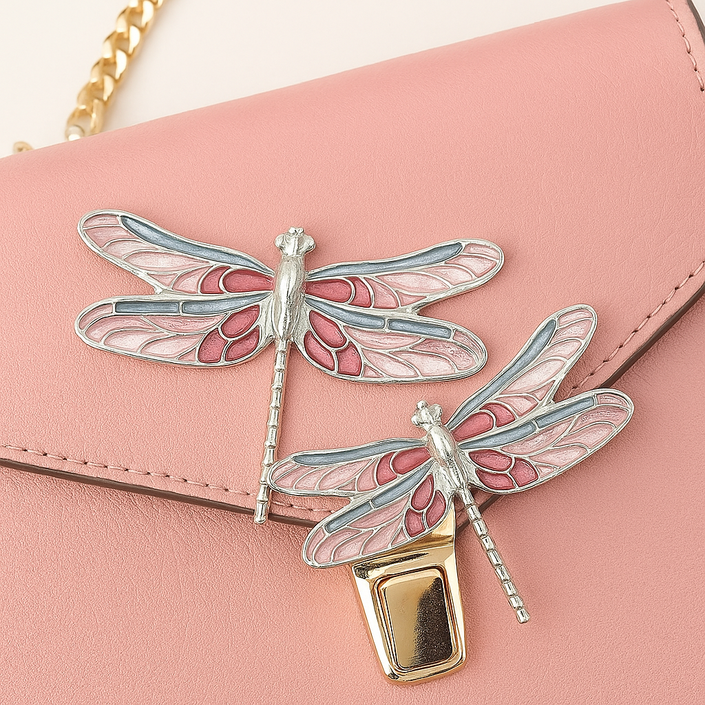 Брошь-магнит Стрекоза розовая ELD_181.png