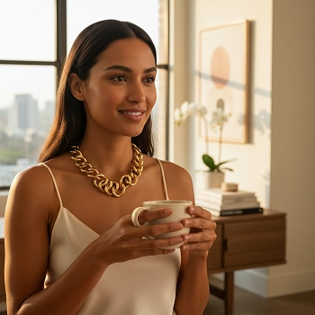 IWOU PROFESSIONAL Ожерелье Цепь крупная, фото 4