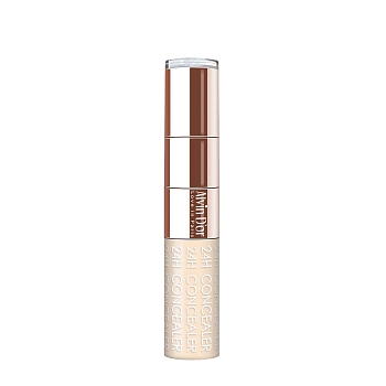 Консилер жидкий+спонж, тон 01 / 24H Full cover concealer 6 мл