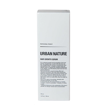 URBAN NATURE Сыворотка для роста волос / HAIR GROWTH SERUM 100 мл, фото 2