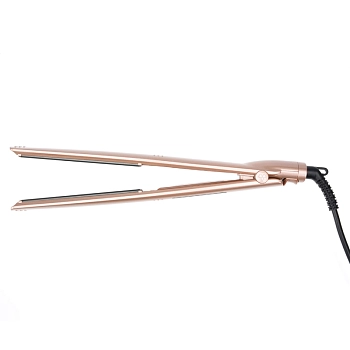 DEWAL PROFESSIONAL Щипцы для выпрямления волос Royal, с терморегулятором, титаново-турмалиновое покрытие, 24x120 мм, 60 Вт, фото 2