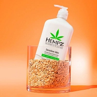 HEMPZ Молочко увлажняющее для тела Чувствительная кожа / Sensitive Skin Herbal Moisturizer 500 мл, фото 2