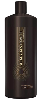 SEBASTIAN PROFESSIONAL Шампунь для всех типов волос / DARK OIL 1000 мл, фото 1