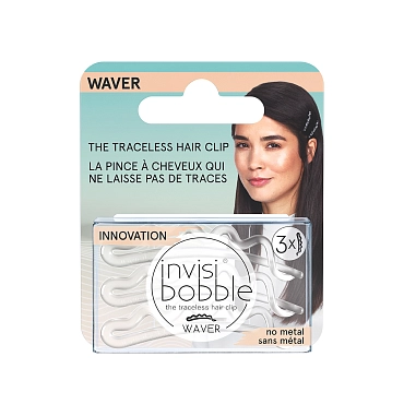 INVISIBOBBLE Заколка для волос с подвесом / invisibobble WAVER Crystal Clear