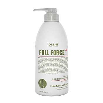 OLLIN PROFESSIONAL Шампунь очищающий с экстрактом бамбука для волос и кожи головы / FULL FORCE 750 мл, фото 1
