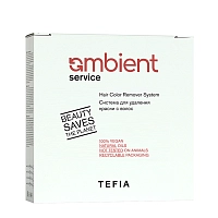 TEFIA Система для удаления краски с волос (лосьон 120 мл + лосьон 120 мл + паста 60 гр + окислитель 9% 120 мл) AMBIENT Service, фото 1