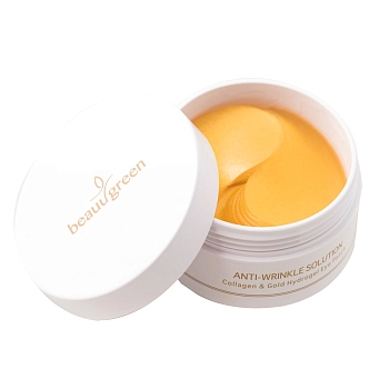 BEAUUGREEN Патчи гидрогелевые с коллагеном для глаз / Hydrogel Collagen & Gold EYE PATCH 60 шт, фото 2