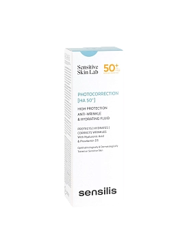 SENSILIS Флюид укрепляющий и увлажняющий против морщин SPF50+ / High Protection Anti-Wrinkle and Hydrating Fluid 40 мл, фото 2