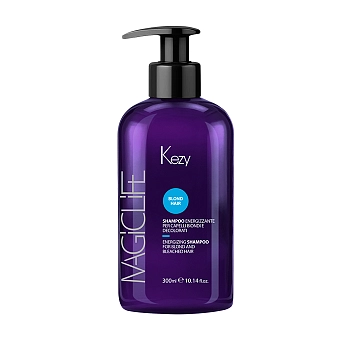 KEZY Шампунь укрепляющий для светлых и обесцвеченных волос / Enrgizing shampoo for blond and bleached hair 300 мл, фото 1