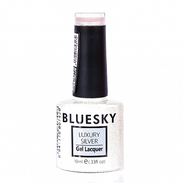 BLUESKY LV400 гель-лак для ногтей / Luxury Silver 10 мл