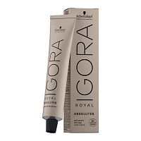 SCHWARZKOPF PROFESSIONAL 4-60 краска для волос Средний коричневый шоколадный натуральный / Igora Royal Absolutes 60 мл, фото 2