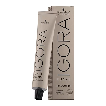 SCHWARZKOPF PROFESSIONAL 4-60 краска для волос Средний коричневый шоколадный натуральный / Igora Royal Absolutes 60 мл