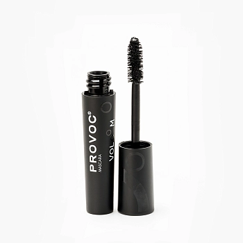PROVOC Тушь для ресниц, черная / Mascara Voloom Black 11,6 мл, фото 3