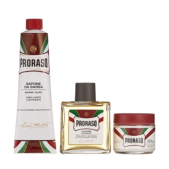 PRORASO Набор для бритья (крем 100 мл, крем 150 мл, лосьон 100 мл) PRIMADOPO, фото 3